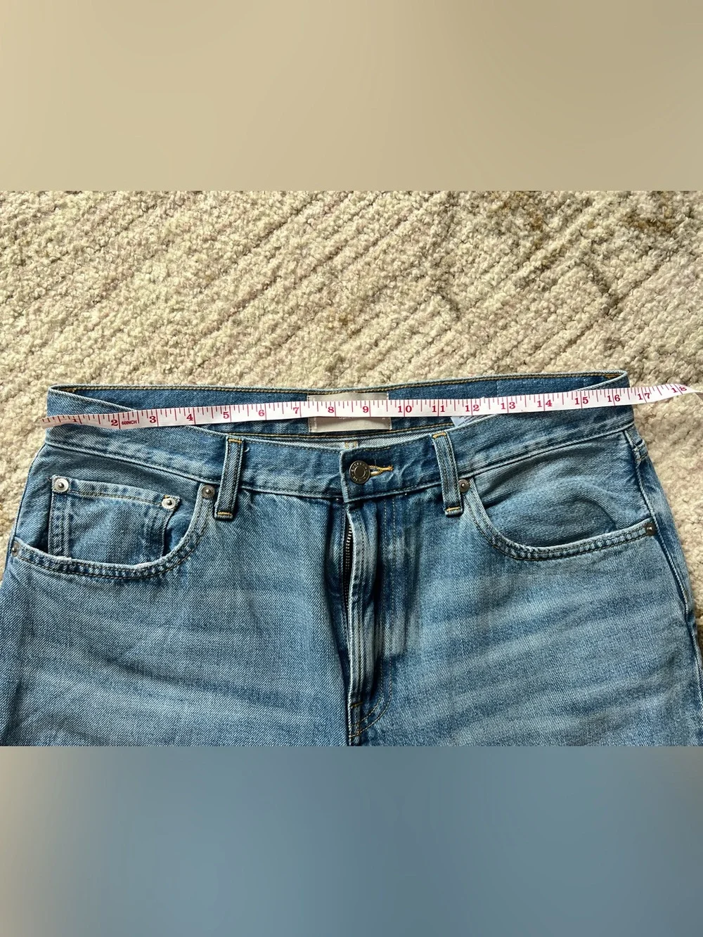 Everlane The Way-High Jeans High Rise Straight Leg Denim Size 31 NWOT